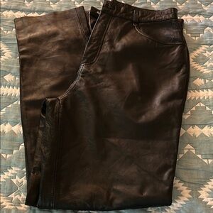 Siena Studio leather jeans